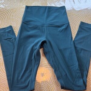 Lululemon Teal High-Waisted Leggings